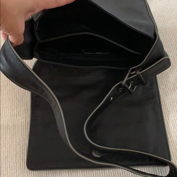 NEW Marco Buggiani Leather Flap Shoulder Bag - Picture 6 of 8